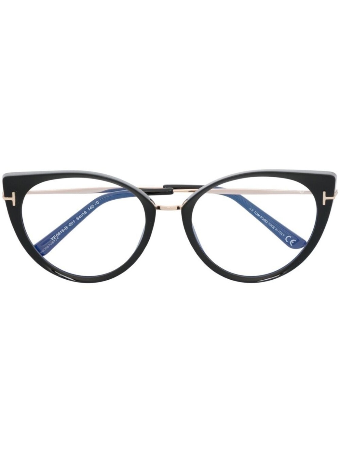 

TOM FORD Eyewear очки в оправе 'кошачий глаз', черный