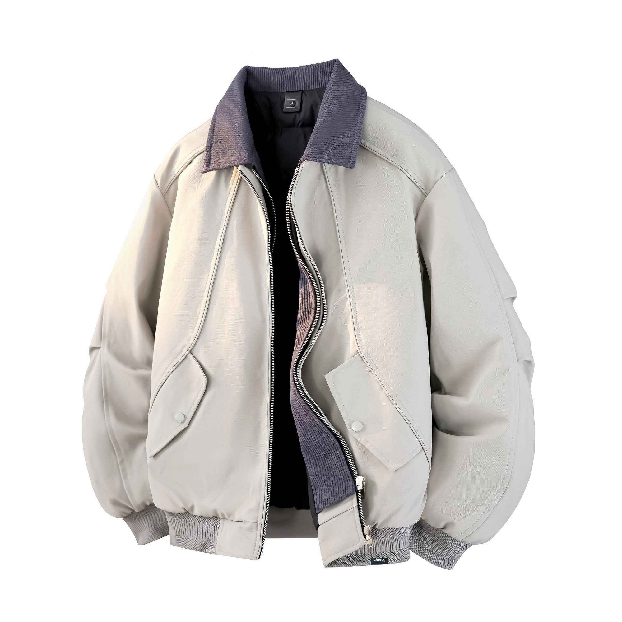 

Пуховик Leisure Collection Unisex Jeep, concrete серый