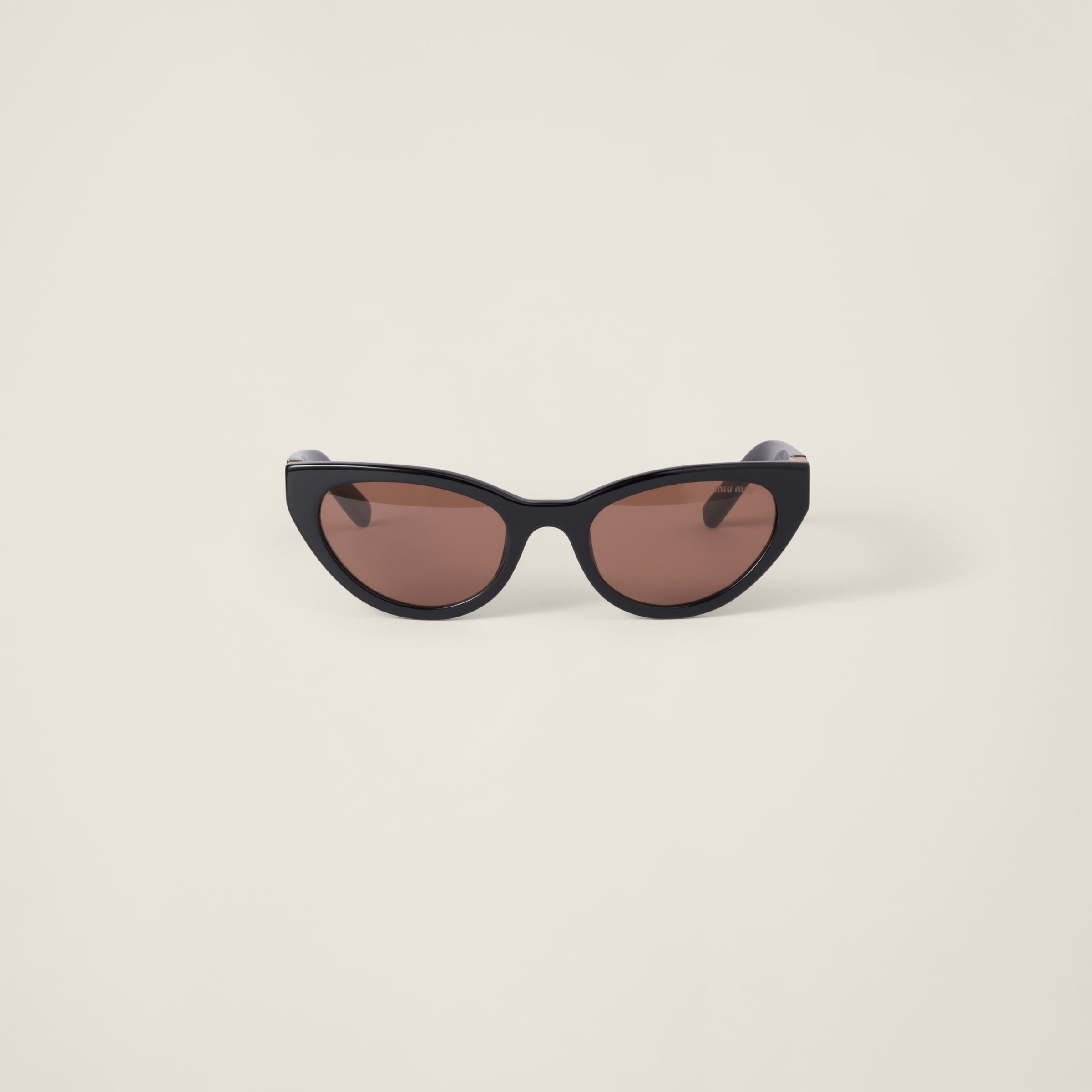 

Солнцезащитные очки miu miu с логотипом MIU MIU, карамельные линзы