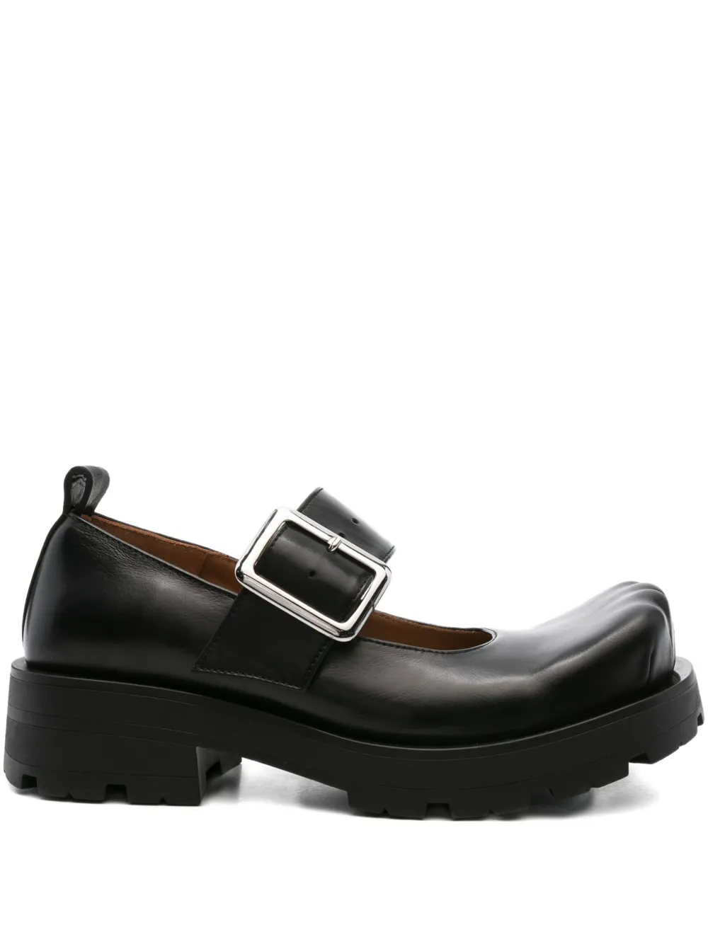 Туфли Moggies 40 с квадратным носком Charles Jeffrey Loverboy, черный