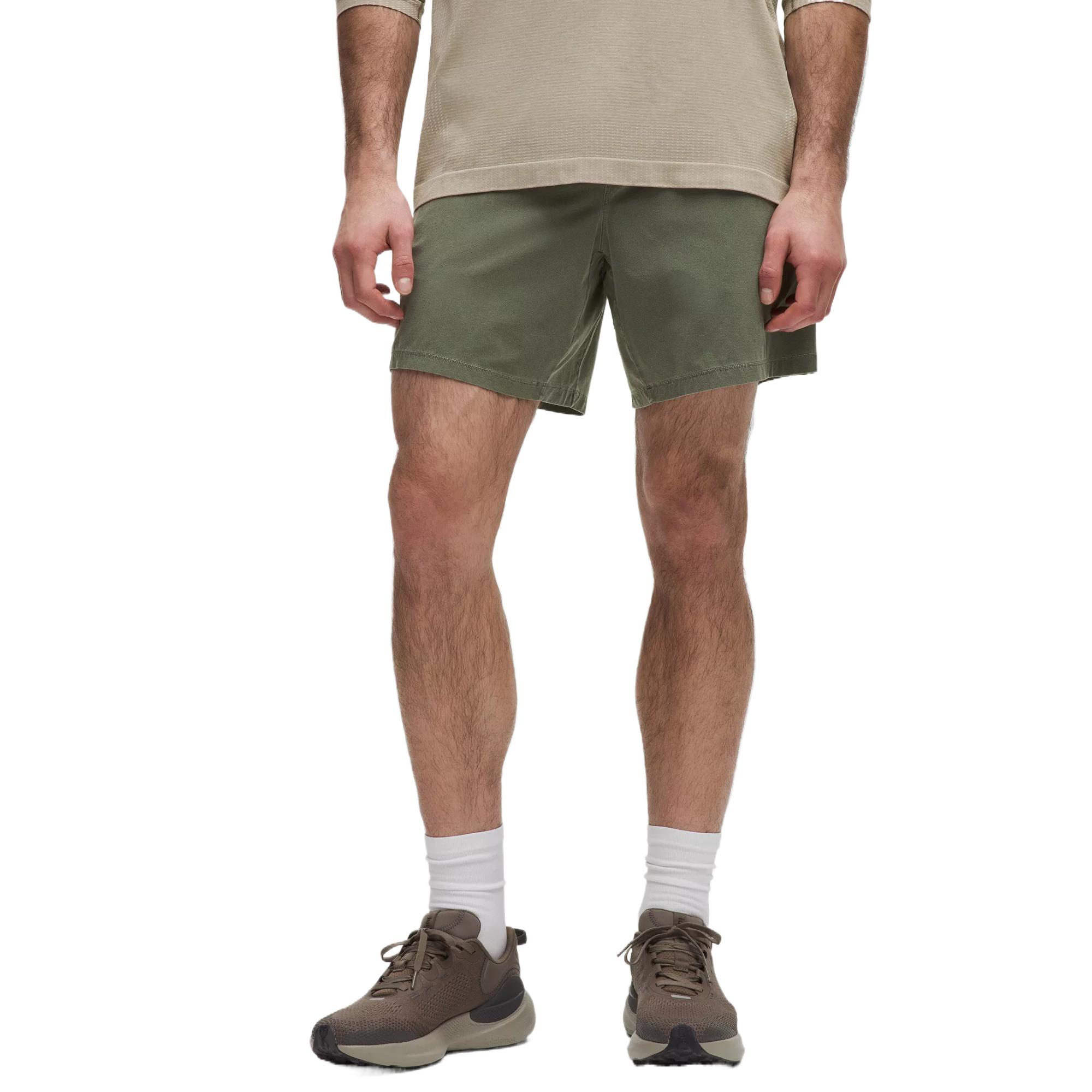 

Шорты повседневные pace breaker 7' men's Lululemon, зеленый