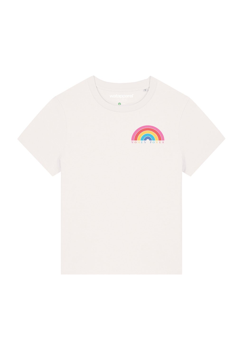 

Футболка с принтом POWER watapparel, белый