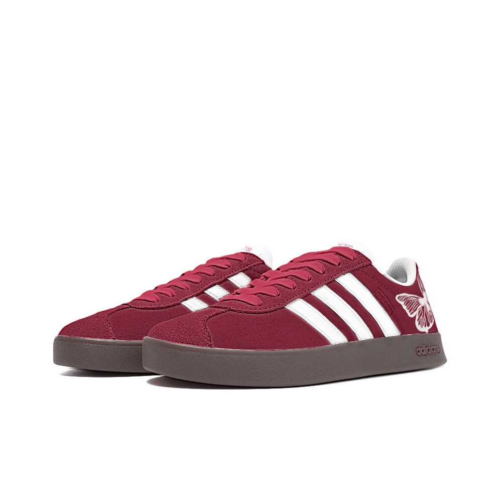 Кроссовки adidas neo Skateboarding Shoes Unisex Low-top Brown, цвет Burgundy — фото 3