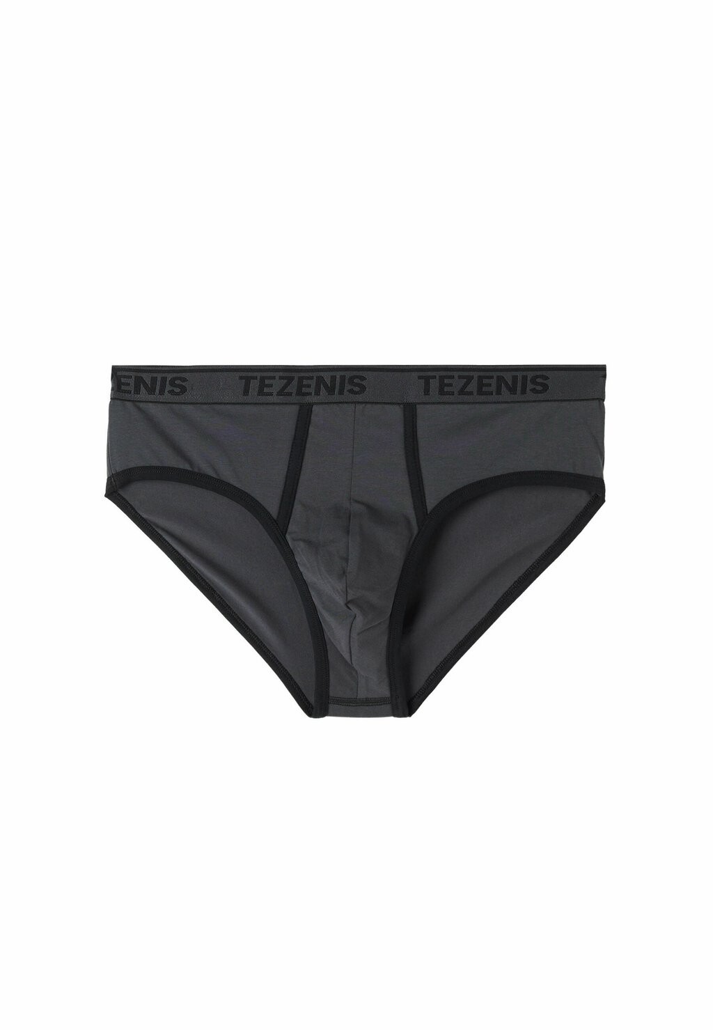 

Трусы CONTRASTING TRIM WITH LOGO Tezenis, темно-серый