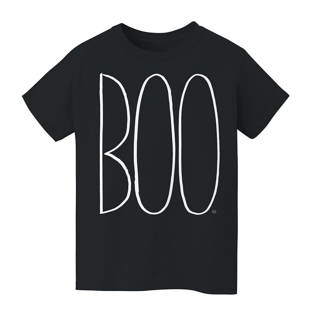 

Детская футболка с рисунком Boo Halloween для детей 8–20 лет Licensed Character, черный