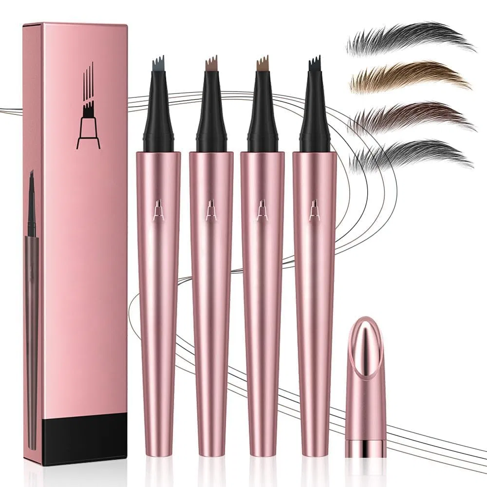 Водостойкий карандаш для бровей «Magic Eyebrow Pencil» с 4 кончиками Generisch, 4 Pieces.