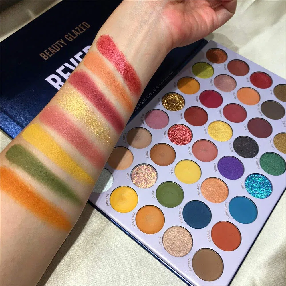 Палетка теней для век «Reversal Planet» Beauty Glazed, 40 цветов Beauty Glazed — фото 2