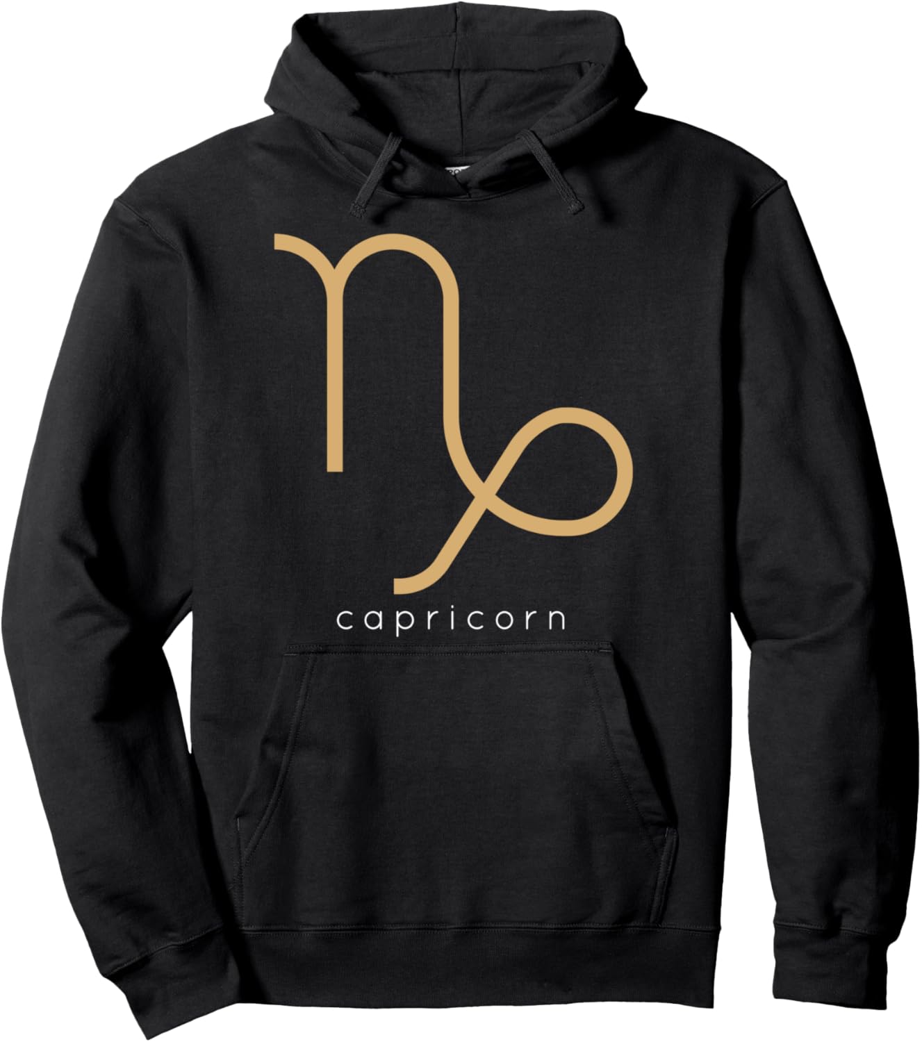 

Минималистичная толстовка с изображением знака зодиака Козерог Minimalist Constellation By Teeleo, черный