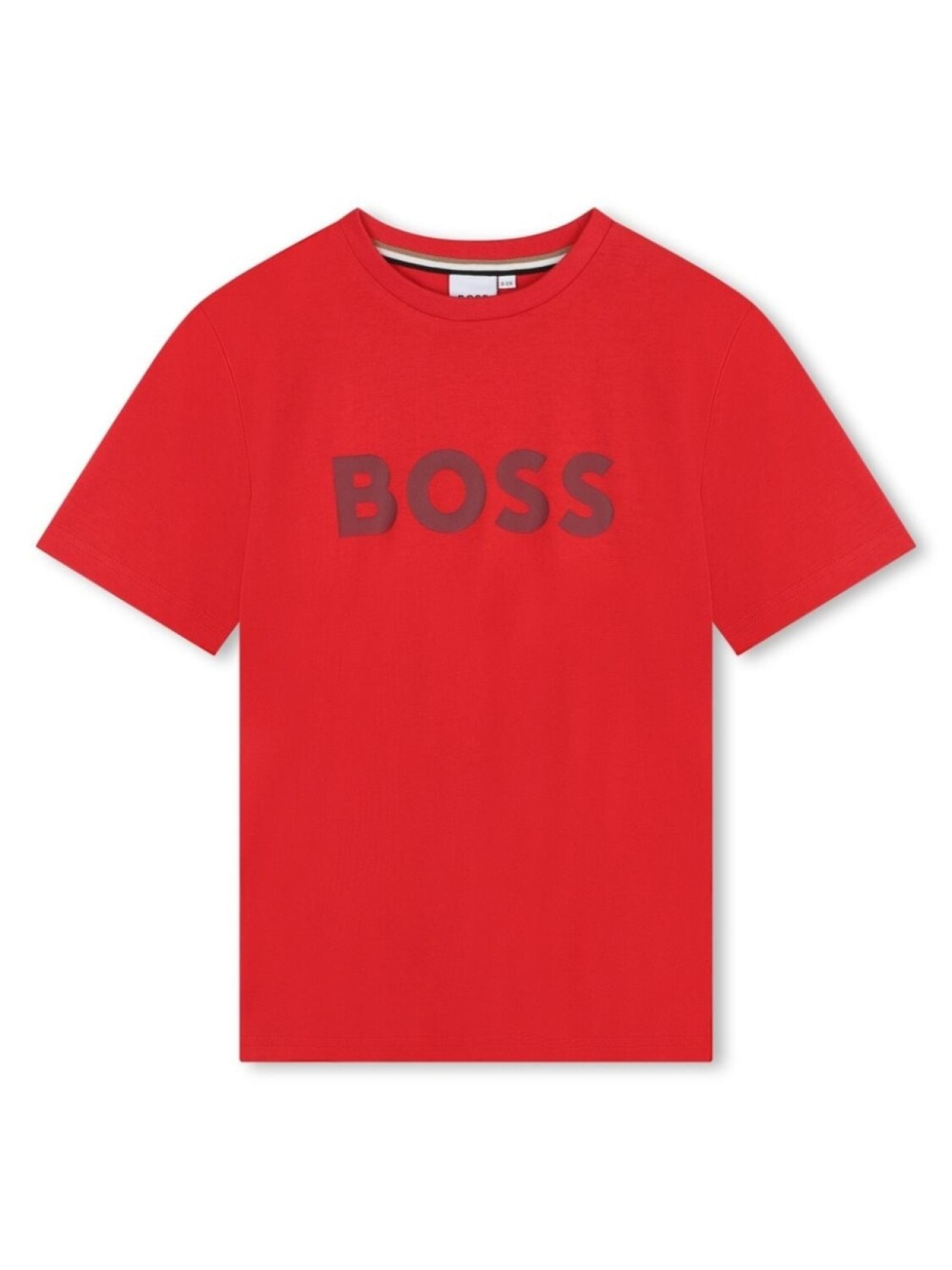 

BOSS Kidswear футболка с логотипом, красный