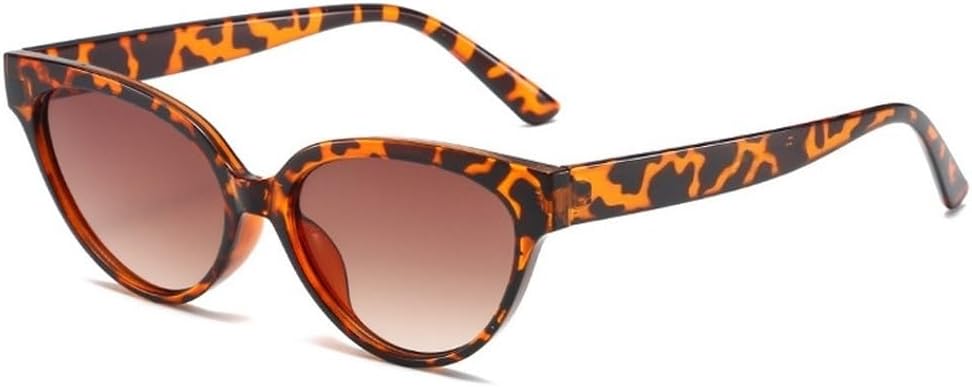 

Маленькие солнцезащитные очки «кошачий глаз» из геля, женские, модные, градиентные, с защитой от УФ-излучения UV400, мужские, в стиле ретро, ​​трендовые, чайные солнцезащитные очки SKFGNX, Leopard Tea Gradient