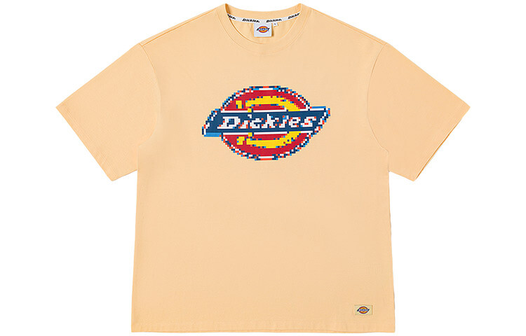 

Футболка унисекс рыже-желтая Dickies, желтый