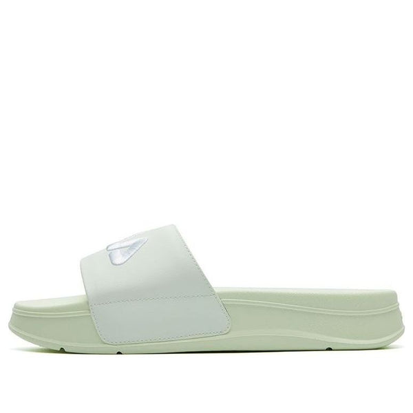 Тапочки minimalistic casual beach green slippers Fila, зеленый