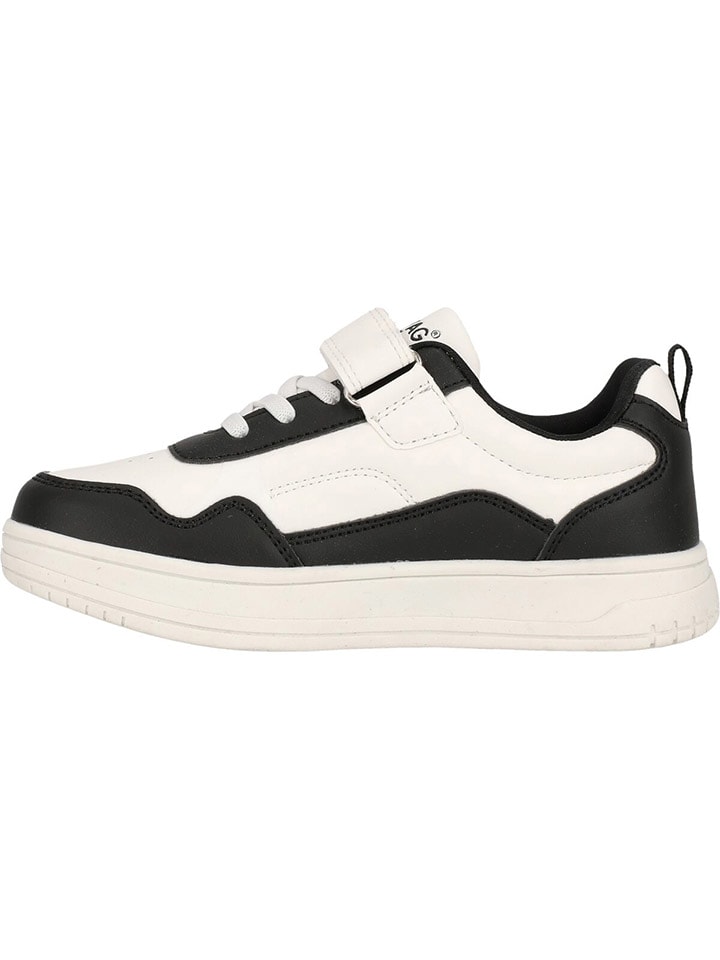 Кроссовки на шнуровке Zigzag Sneakers Lodus, цвет Creme/Schwarz — фото 2