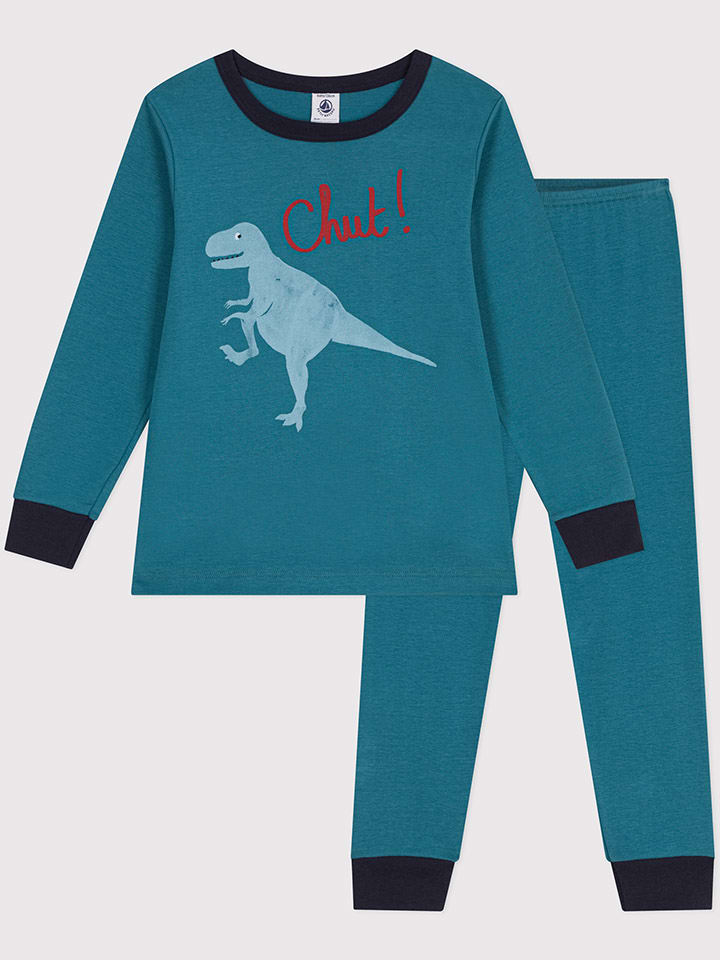 

Пижама PETIT BATEAU, бирюзовый