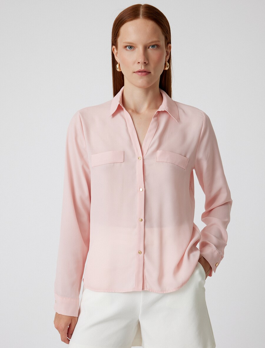 

Рубашка Koton Blouse, цвет powder