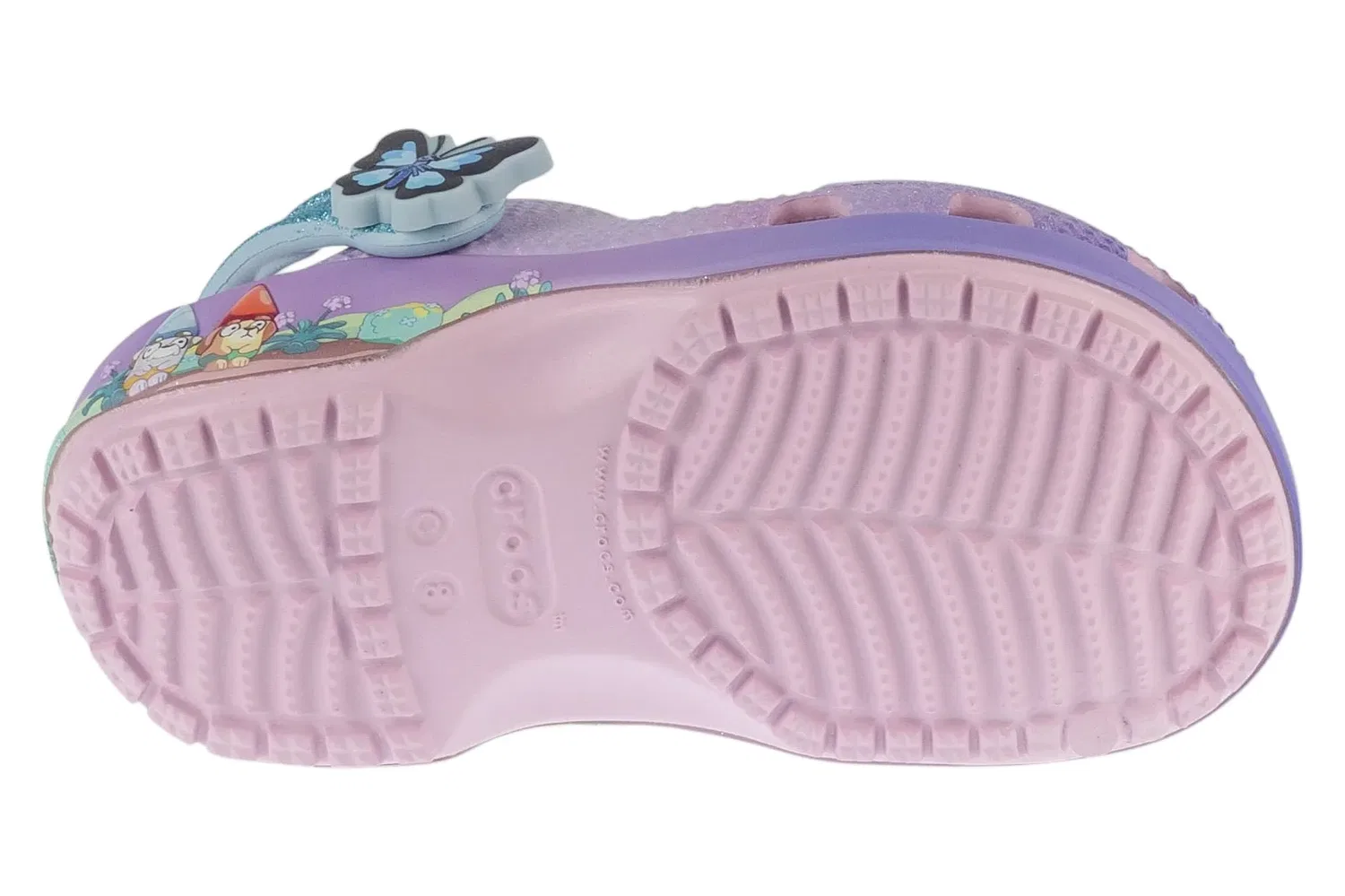 Тапочки для бассейна Classic Bluey Multi Clog T Crocs розовый — фото 4