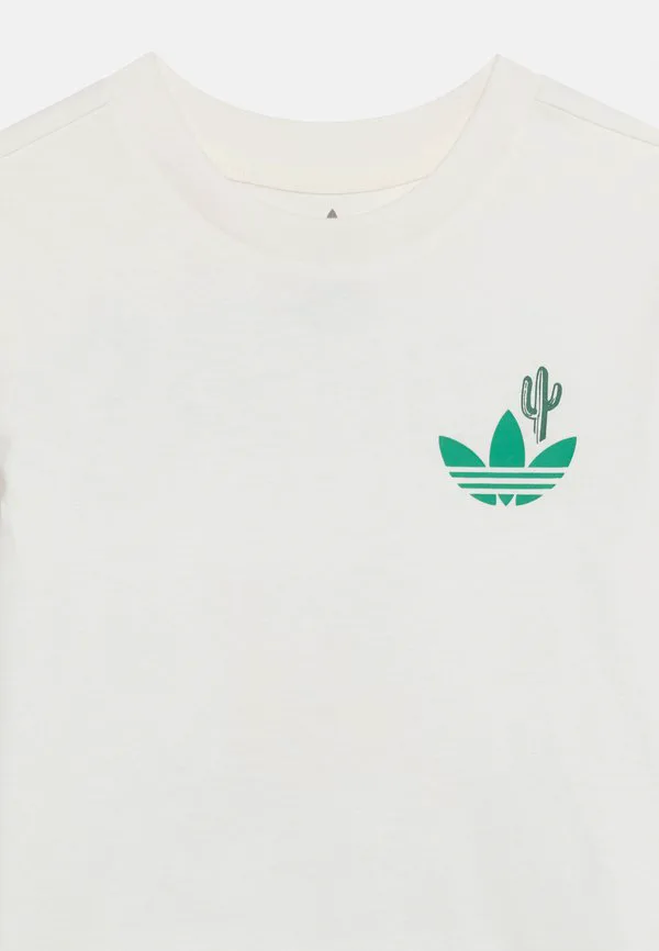 Футболка в западном стиле унисекс с принтом Adidas Originals, Core White — фото 4