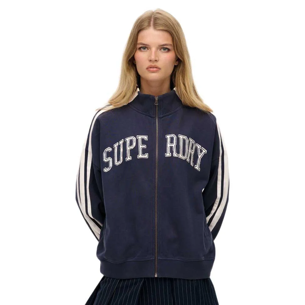 

Спортивная куртка Superdry Athletic Applique Loose, синий