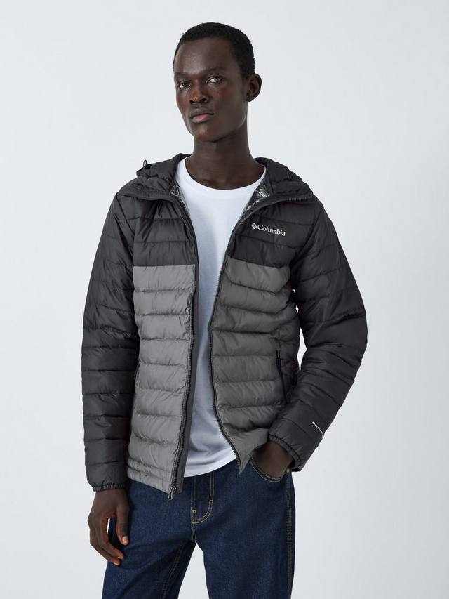 

Утепленная куртка Powder Lite II с капюшоном Columbia, City Grey, Shar