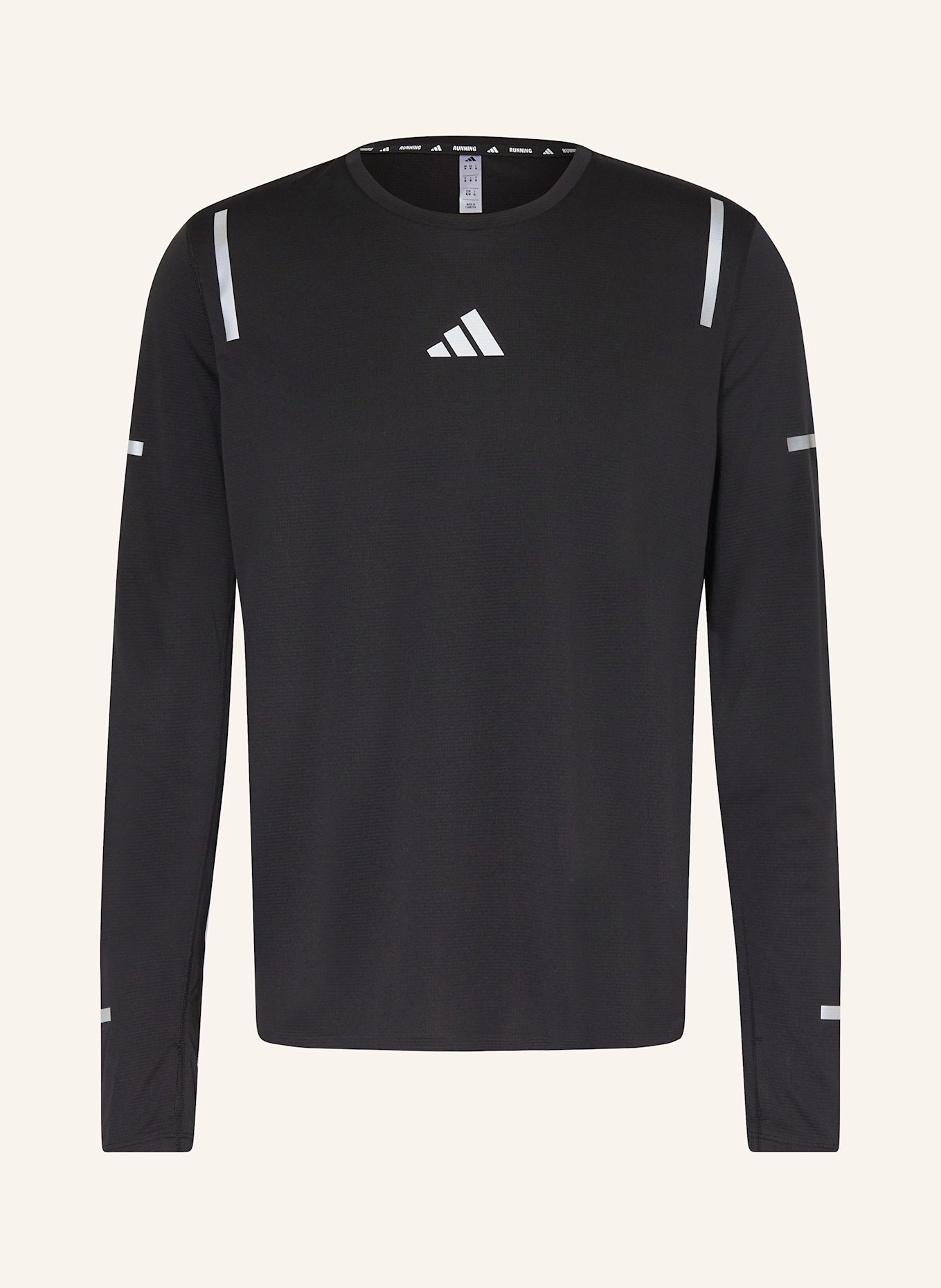 

Футболка для бега Ultimate Adidas, черный