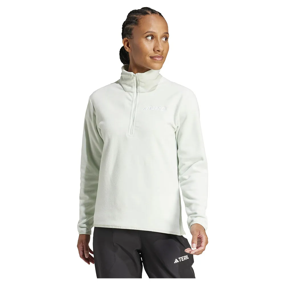 

Флис adidas Multi Essentials half zip, зеленый