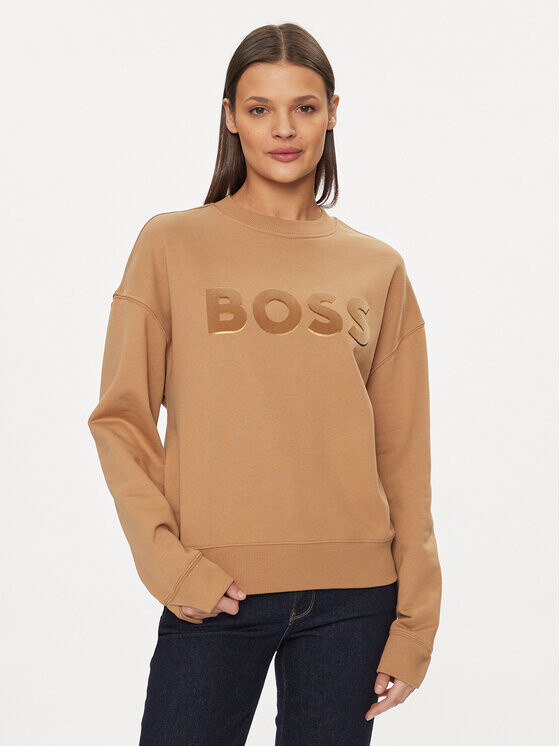 

Толстовка свободного кроя Boss, бежевый