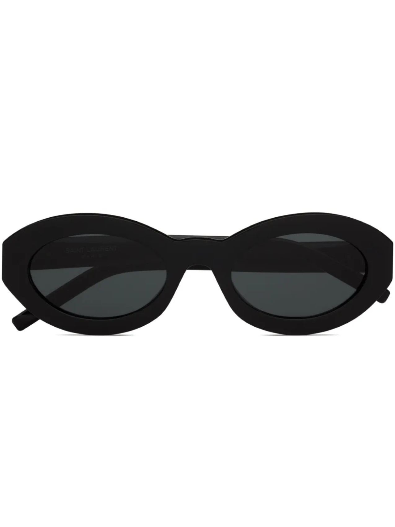 

Солнцезащитные очки SL M136 в овальной оправе Saint Laurent Eyewear, черный
