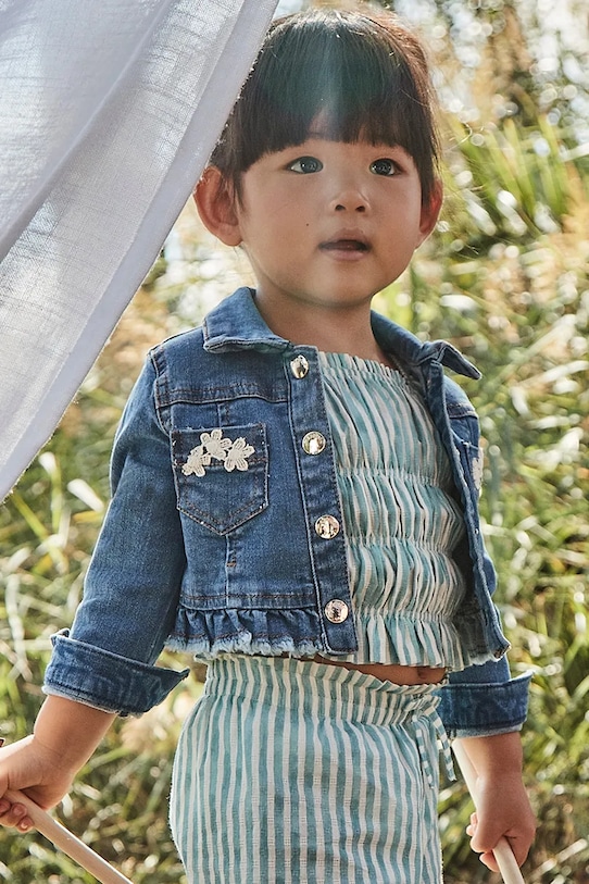 

Детская джинсовая куртка Mayoral, синий