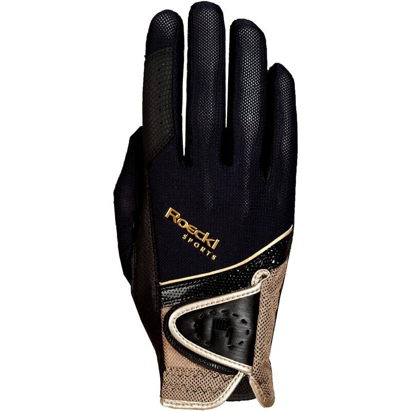 

Перчатки для верховой езды Roeckl, цвет schwarz/gold