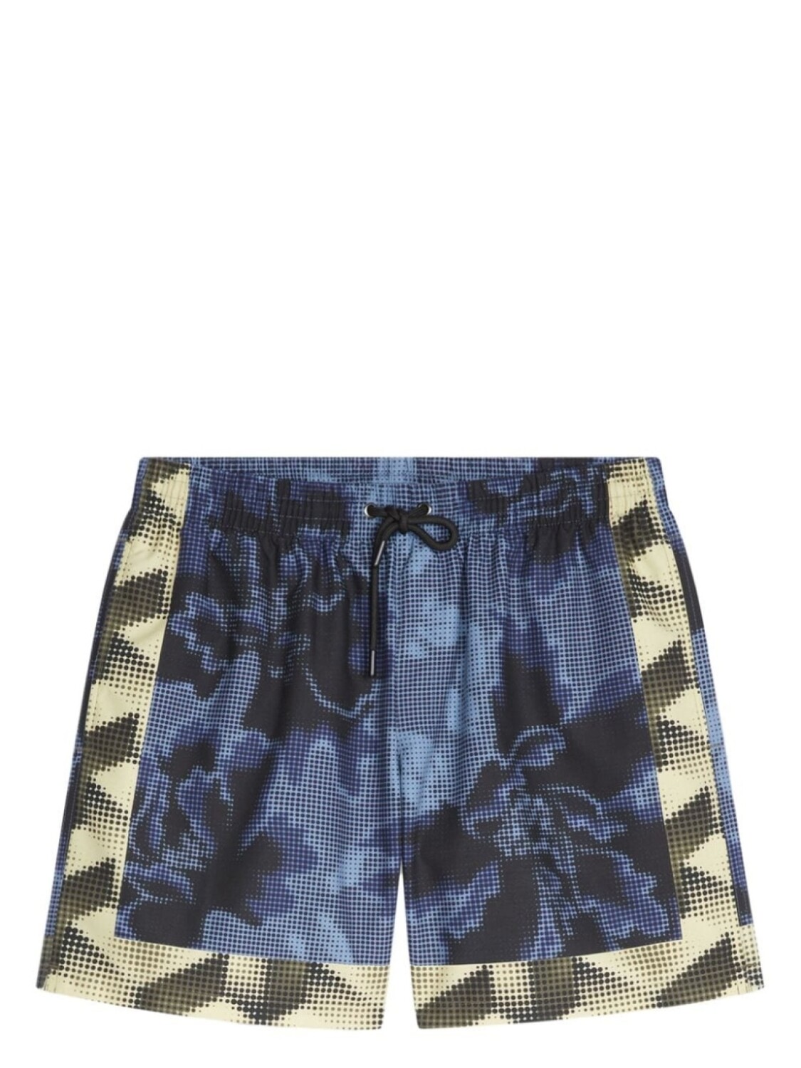 

DRIES VAN NOTEN плавки-шорты с цветочным принтом, синий