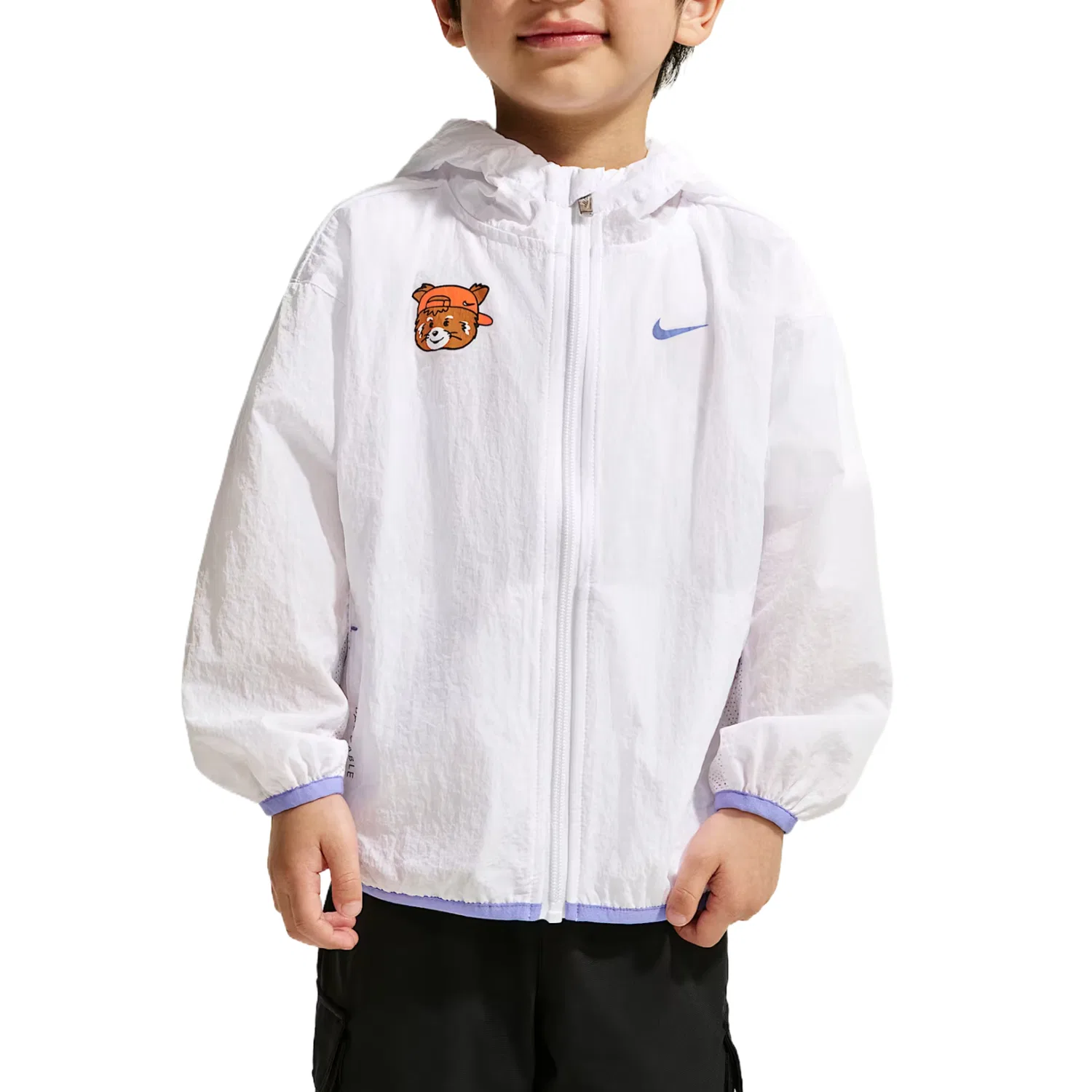Детская куртка с капюшоном Nike White