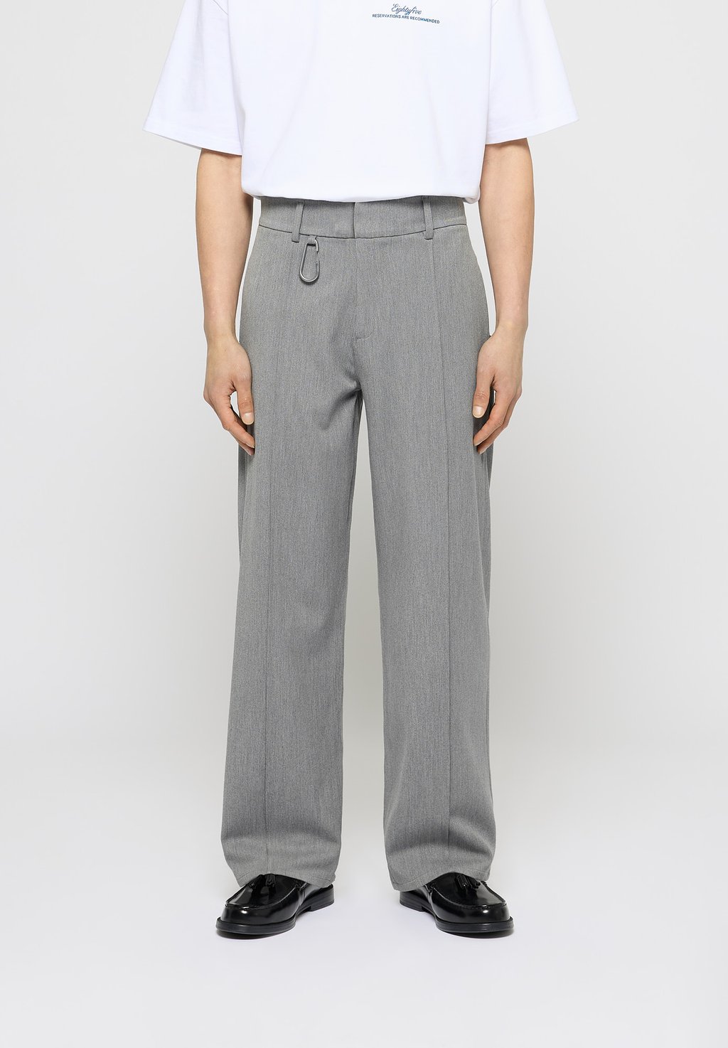 

Брюки REGULAR TAILORED PANTS EIGHTYFIVE, серый
