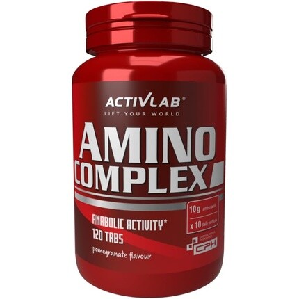 

Activlab Amino Complex 120 таблеток Незаменимые аминокислоты BCAA для тренажерного зала Рост мышц Подавляет катаболизм Поддерживает анаболизм Ускоряет регенерацию