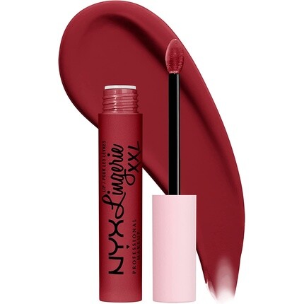 

Стойкая матовая жидкая губная помада Lip Belgium Xxl Vegan Formula 23 It's Hotter, Nyx Professional Makeup