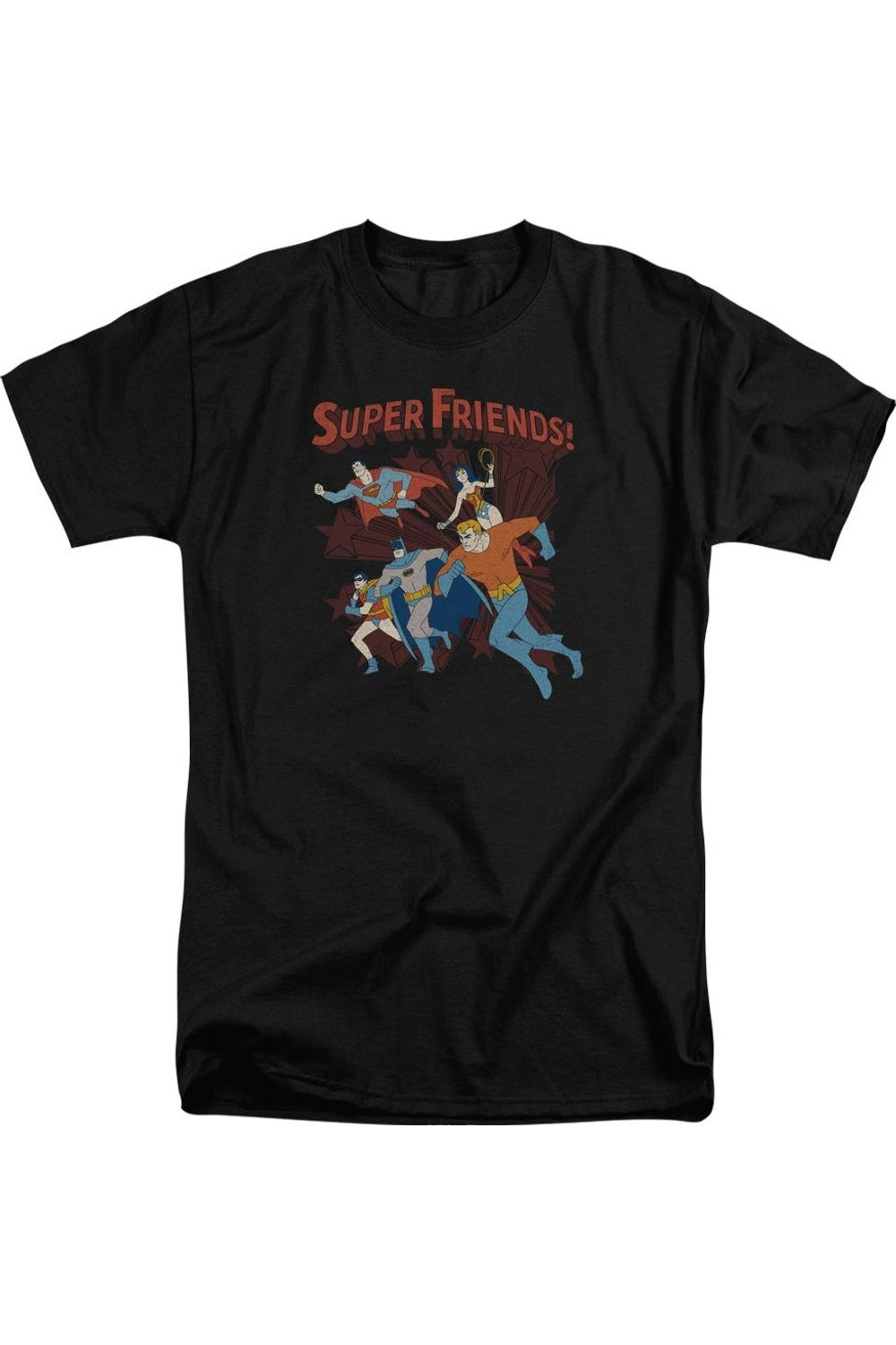 

Футболка DC Comics Super Running с коротким рукавом для взрослых Gildan, черный