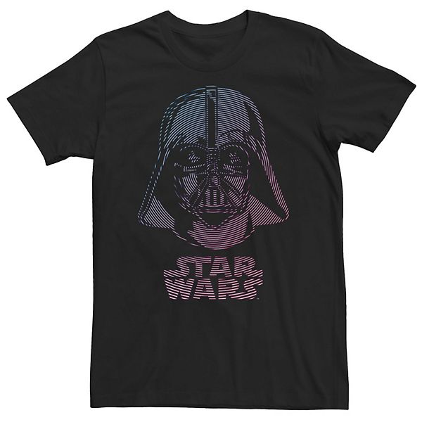 

Футболка Big & Tall Darth Vader Hypnotic Line Portrait Star Wars