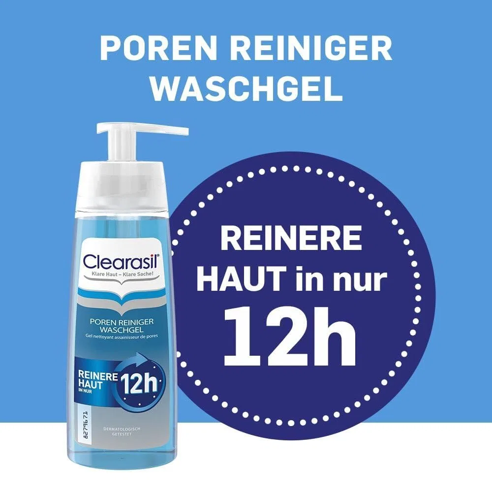 Гель для умывания Clearasil — Очищающий Pore Cleanser Wash Gel, 200 мл — фото 4