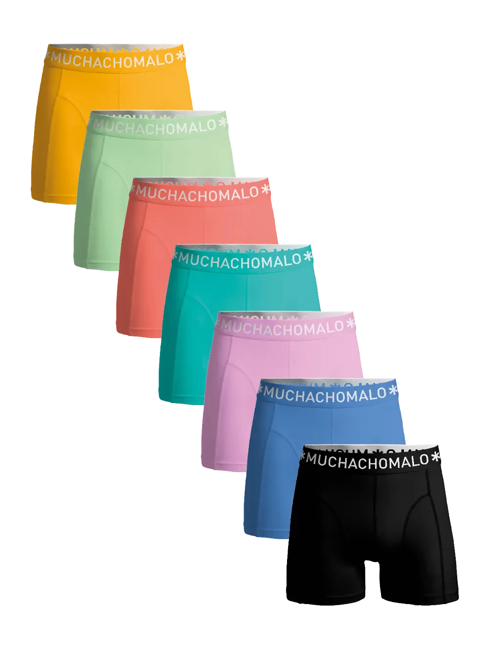 

Боксеры 7 шт трусы Muchachomalo, мультиколор