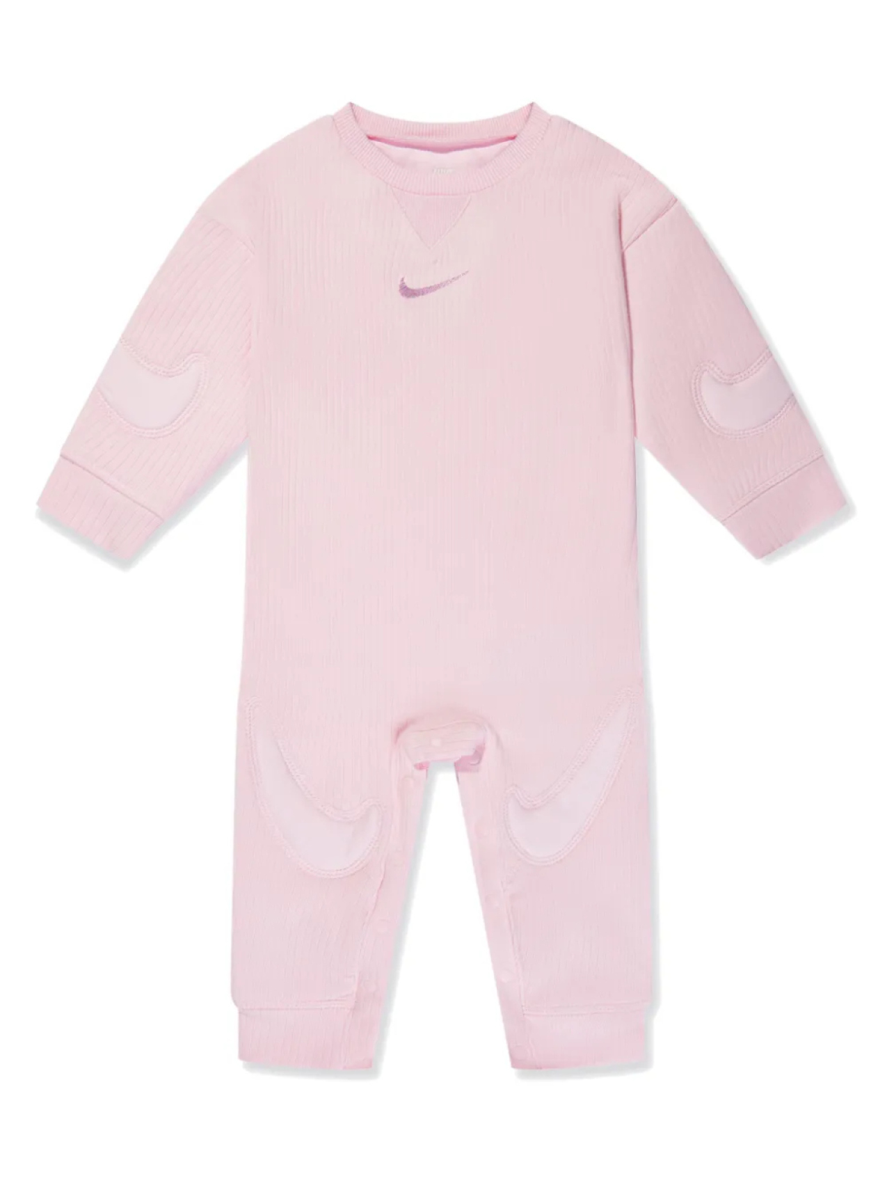 

Nike Kids комбинезон для новорожденного с вышитым логотипом, розовый