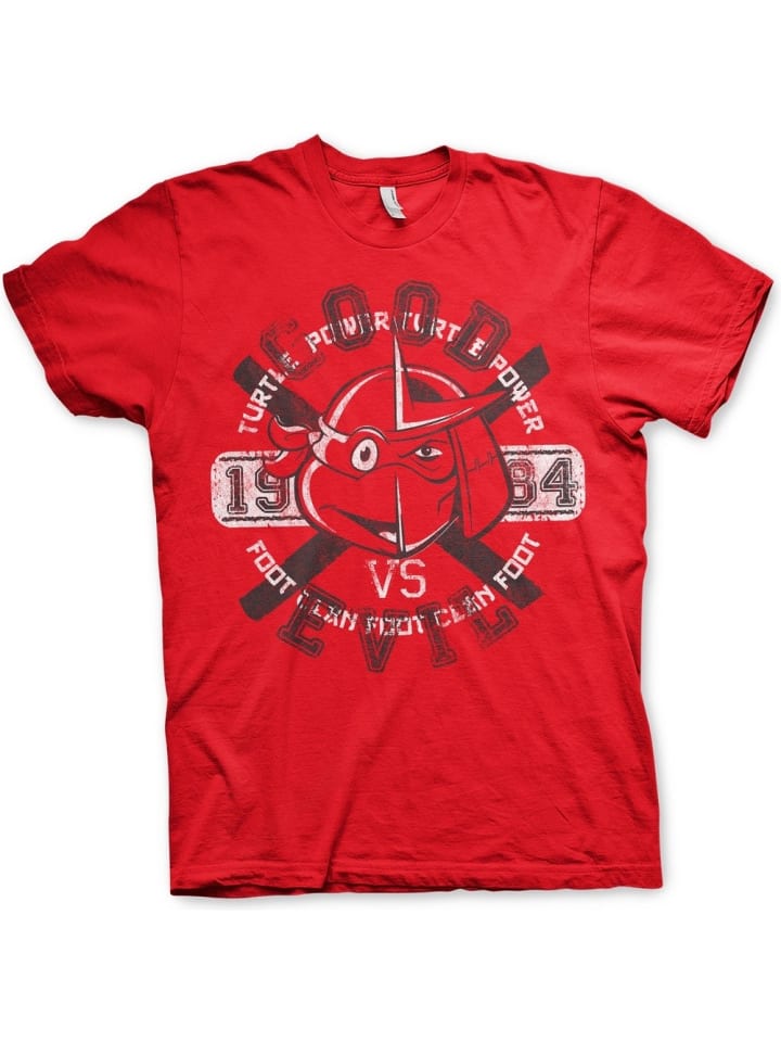 

Футболка красного цвета Teenage Mutant Ninja Turtles, Красный, Футболка красного цвета Teenage Mutant Ninja Turtles