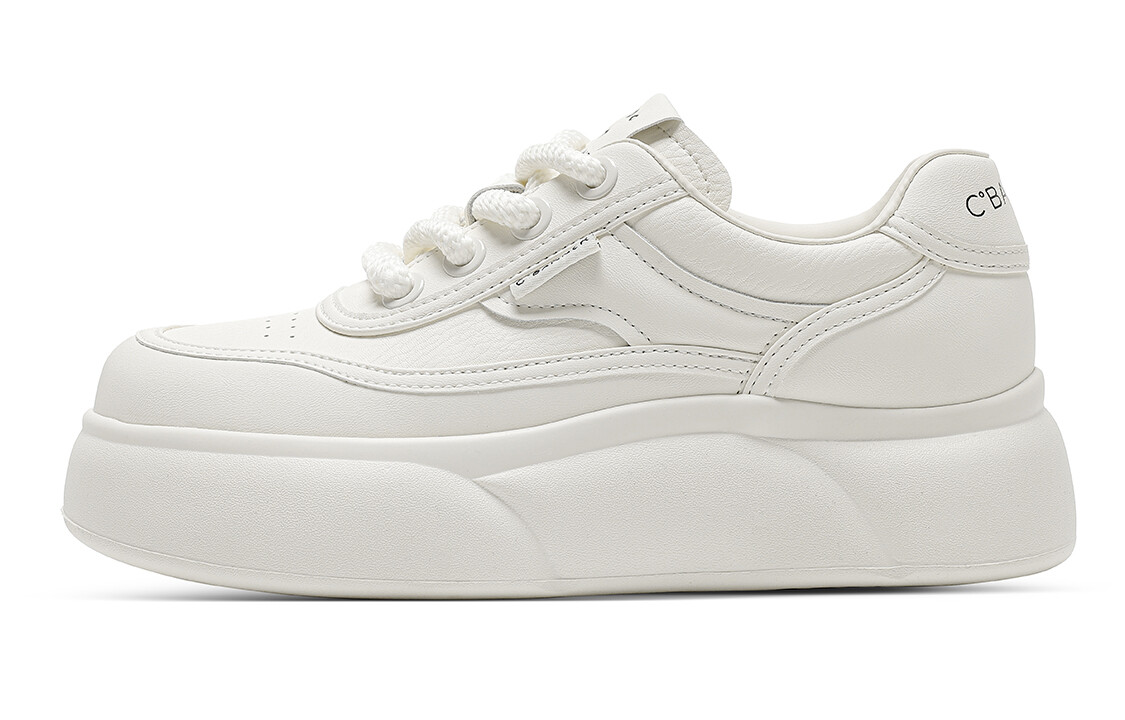 

Кроссовки C°BANNER Skateboarding Shoes Women's Low-top White, белый