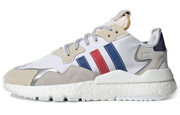 Кроссовки Adidas Originals Nite Jogger Cloud, белый/серый/синий/красный