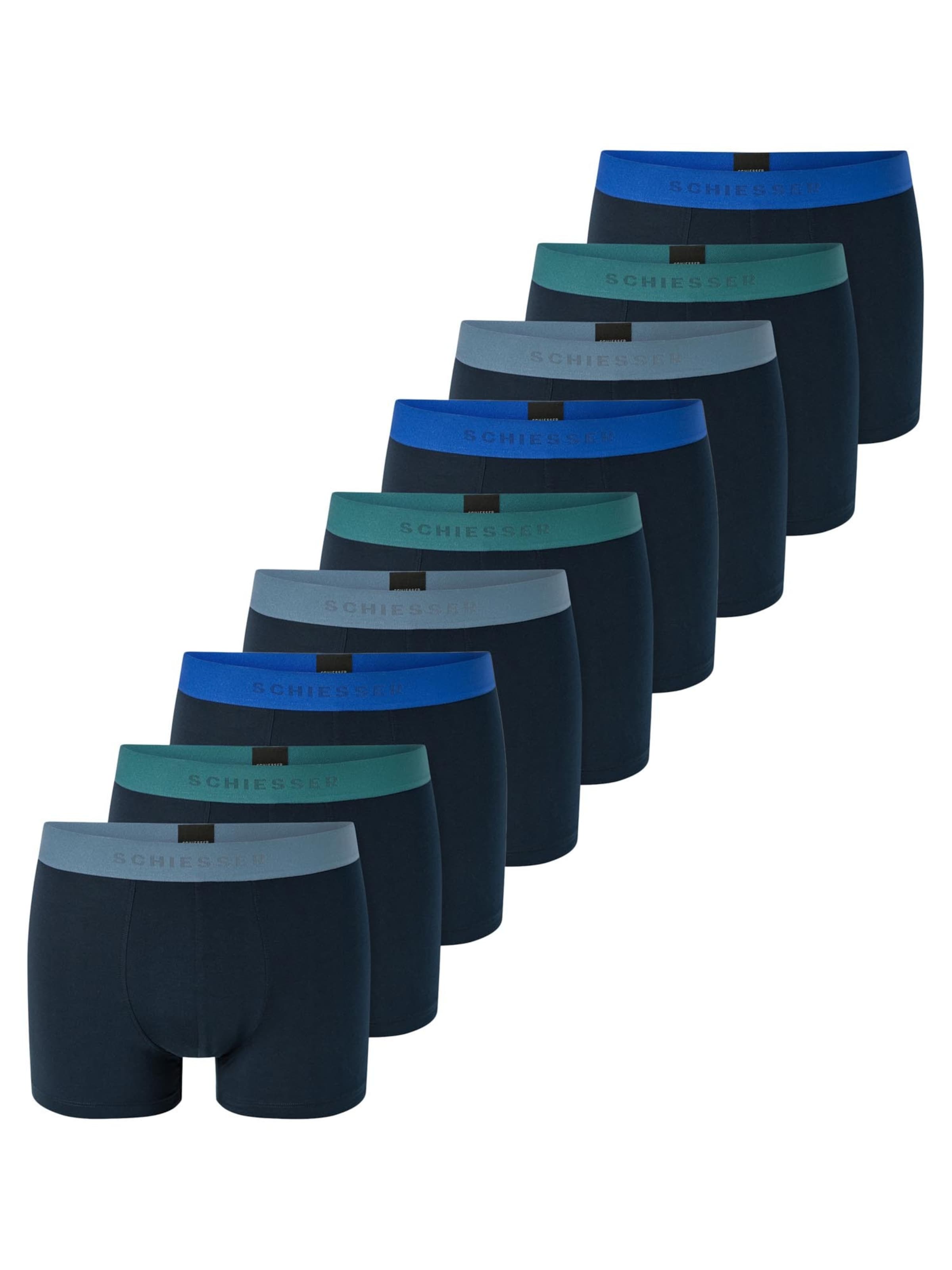 

SCHIESSER Боксеры '95/5 Organic Cotton' в темно-синем цвете