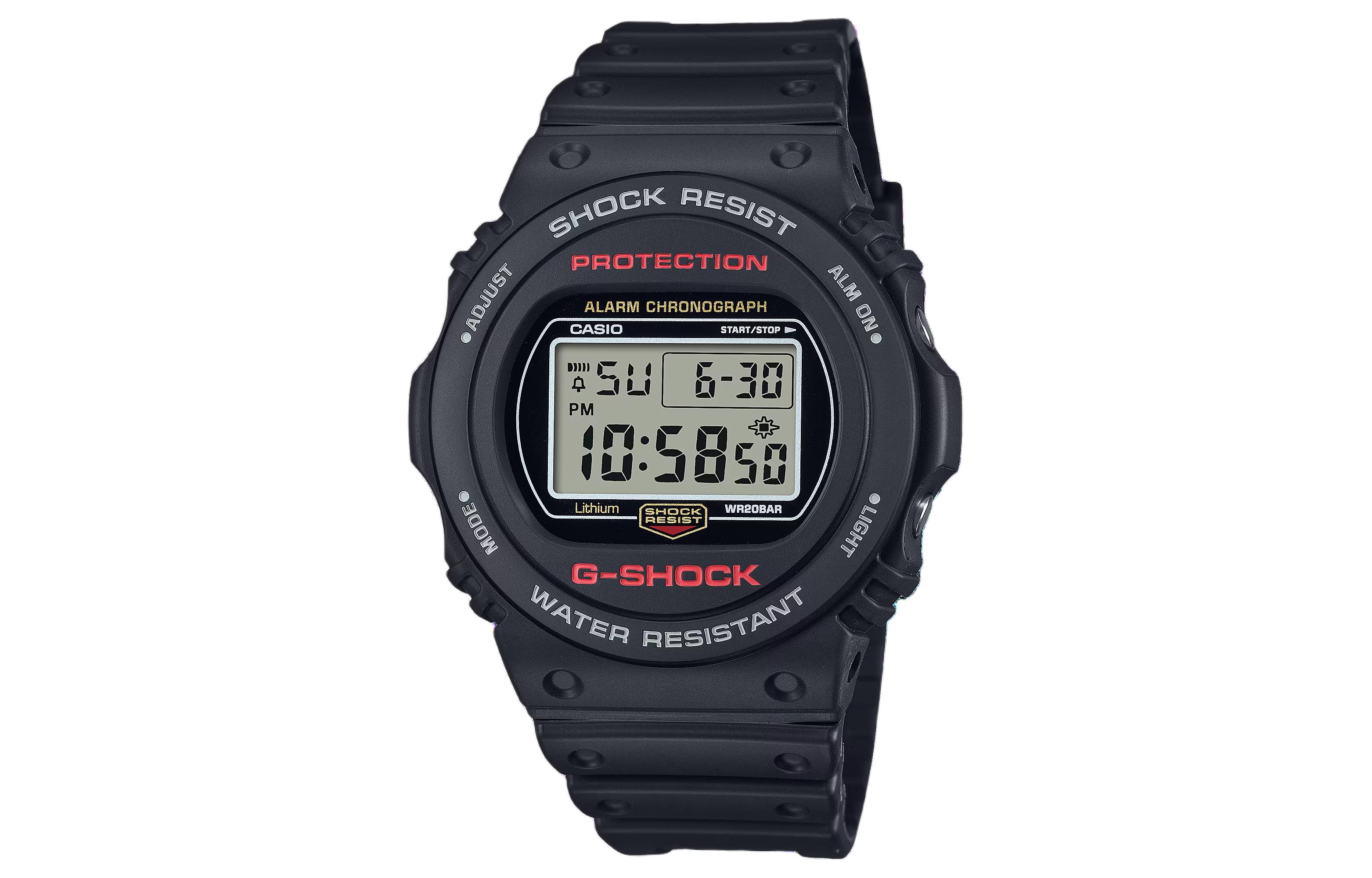 

CASIO Часы Unisex G-SQUAD Series Gray Watch DW-5750UE-1JF, Gray Dial