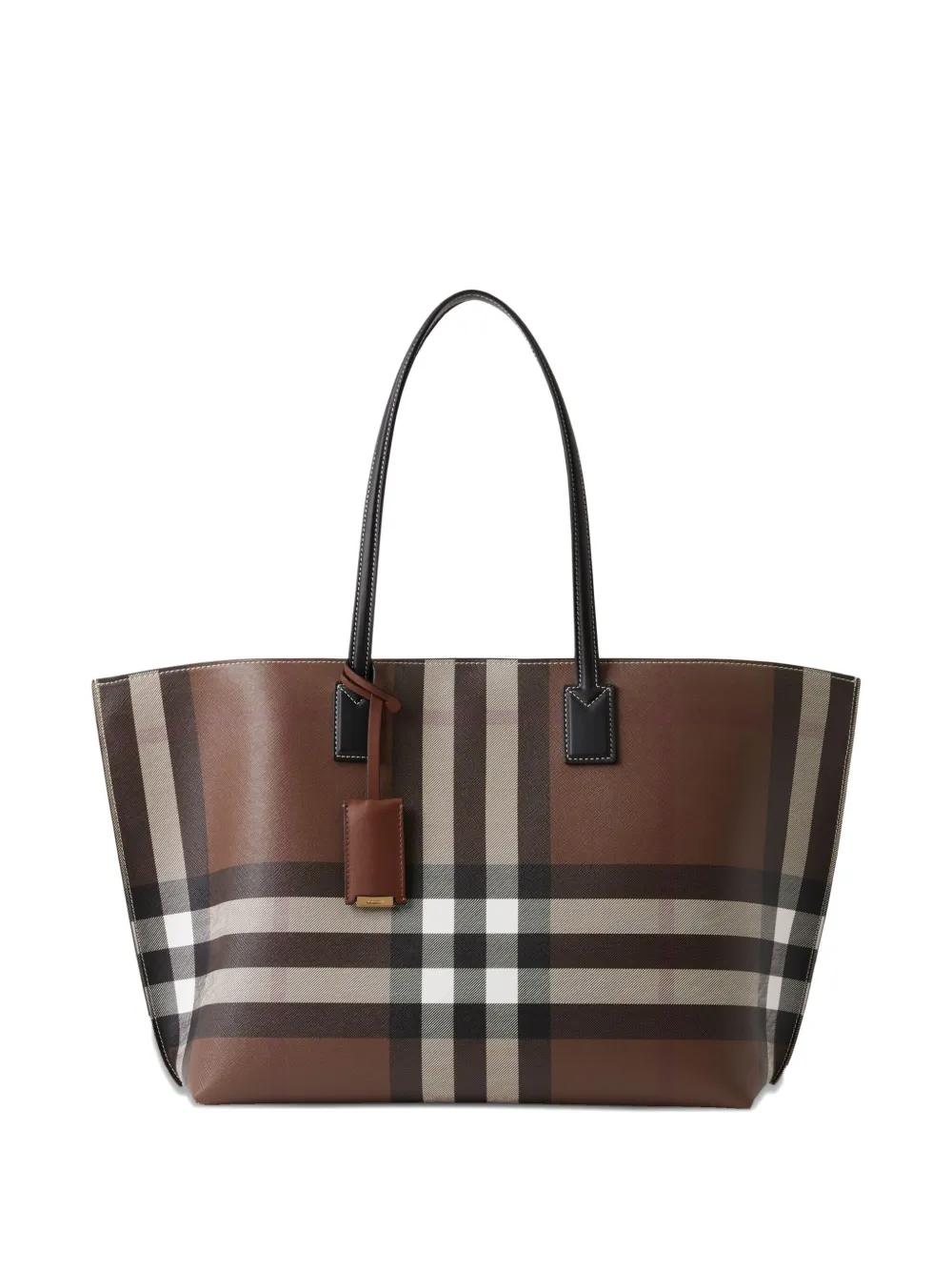 

Сумка-тоут Check среднего размера BURBERRY, коричневый