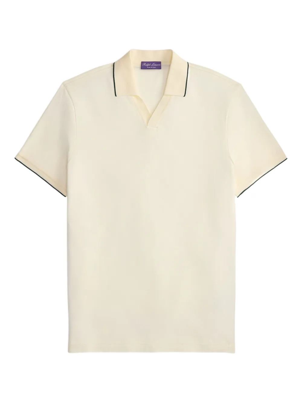 

Поло с V-образным вырезом Ralph Lauren Purple Label, нейтральный