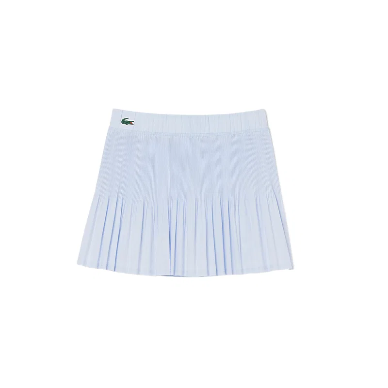 Женская теннисная юбка LACOSTE, 001/White — фото 3