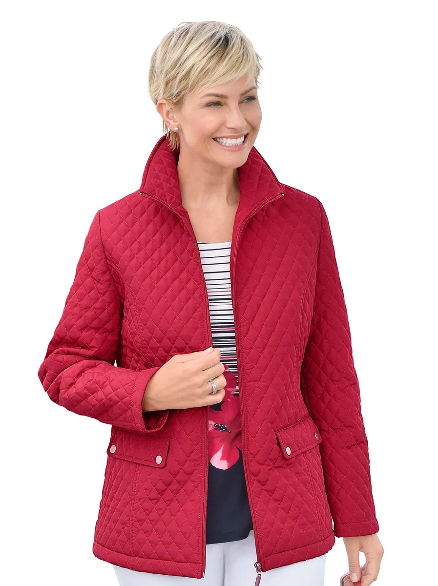 

Стеганая куртка Classic Basics, без капюшона, красный