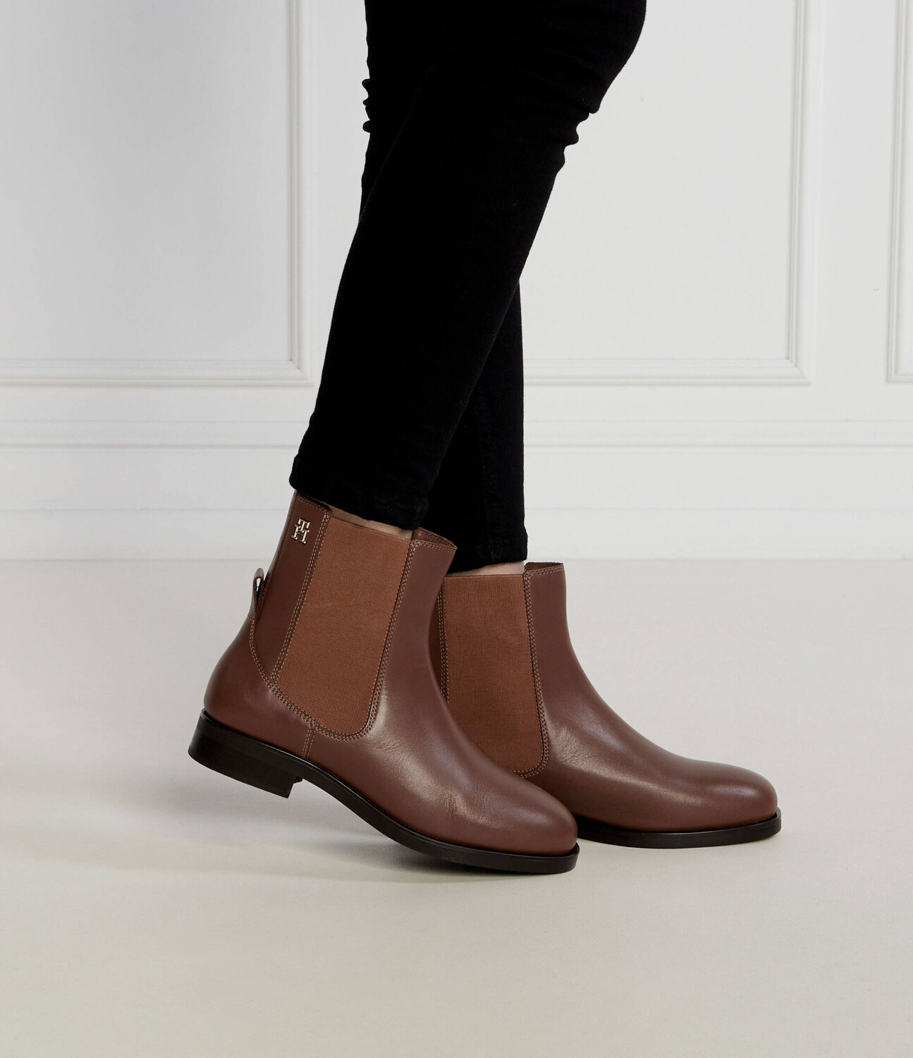 Ботильоны Tommy Hilfiger ELEVATED ESSENT THERMO BOOTIE, коричневый — фото 2