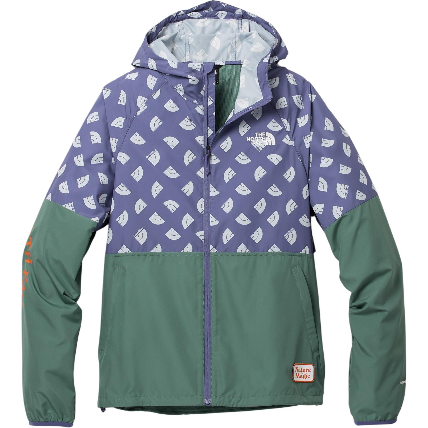 

Куртка мужская фиолетово-зеленый The North Face